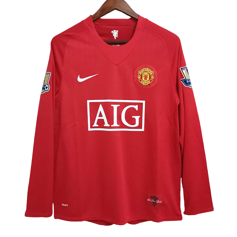 Cristiano Ronaldo - 07/08 Manchester United Jersey - Long Sleeve