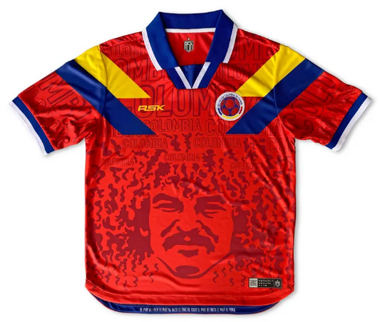 Colombia Jersey - Custom Pibe Valderrama Retro