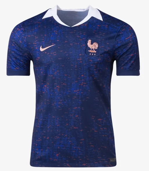 France - 2025 Home Jersey - Short Sleeve