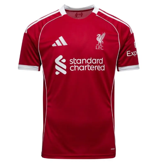 Liverpool - 2025/2026 Home Kit - Short Sleeve