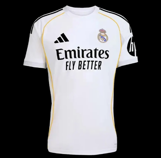 Real Madrid - 2025/2026 Home Kit - Short Sleeve